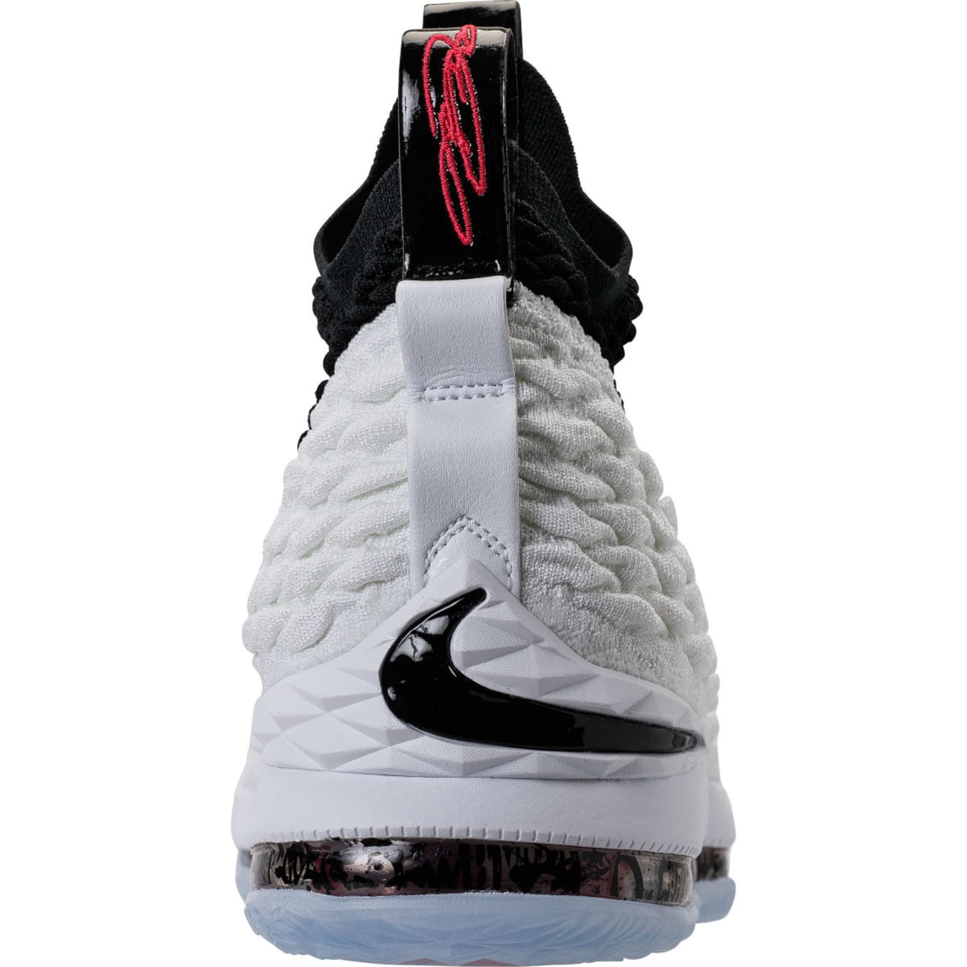 Nike LeBron 15 Graffiti Release Date AQ2363-100 Heel