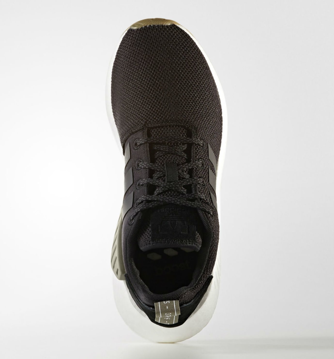 black nmd gum bottom