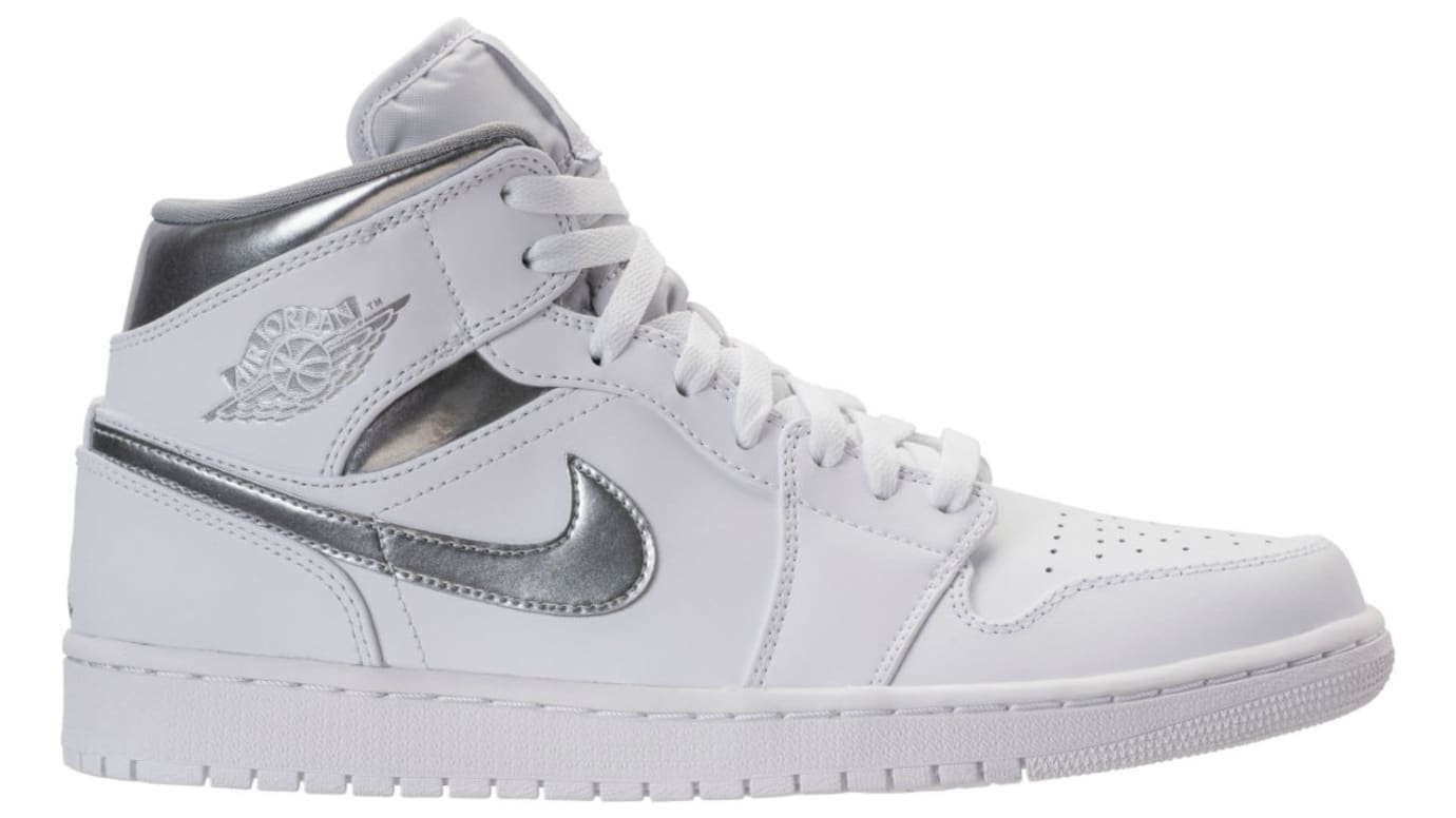 jordan 1 silver and white