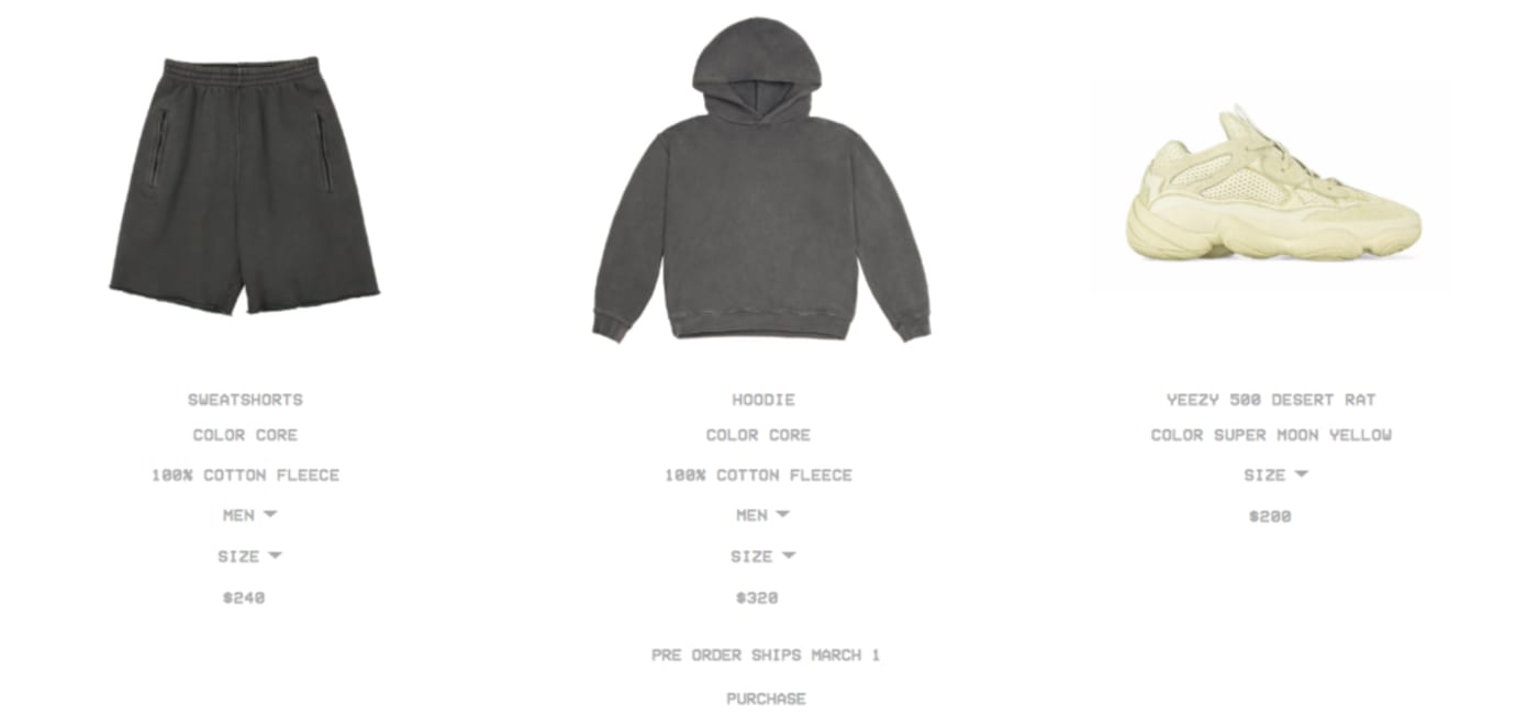 pre order yeezy mafia