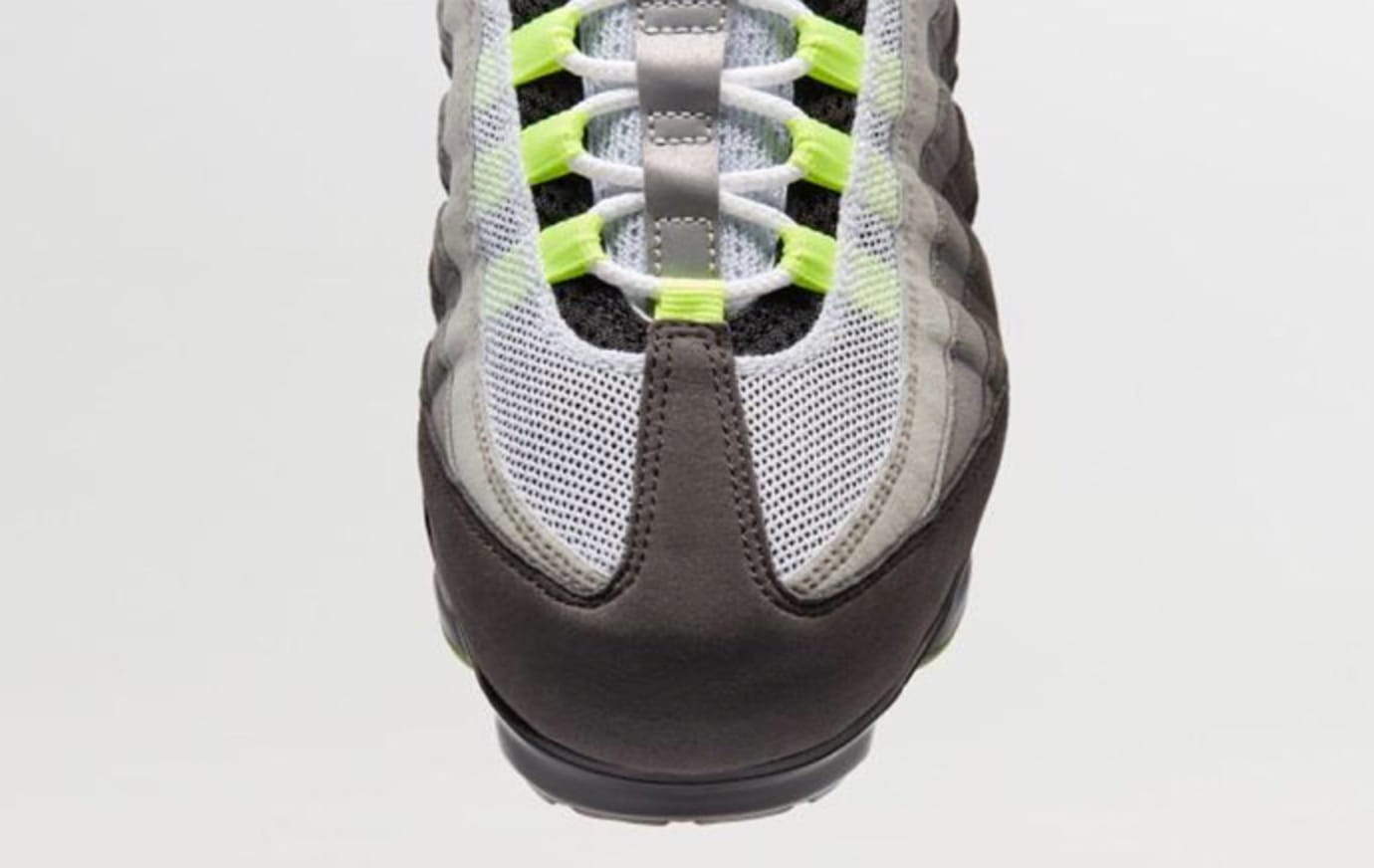 Nike VaporMax 95 Neon Release Date Toe