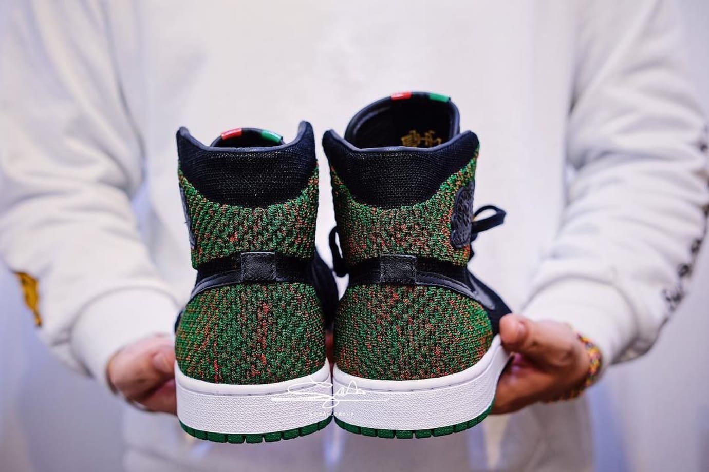 jordan 1 flyknit black history month
