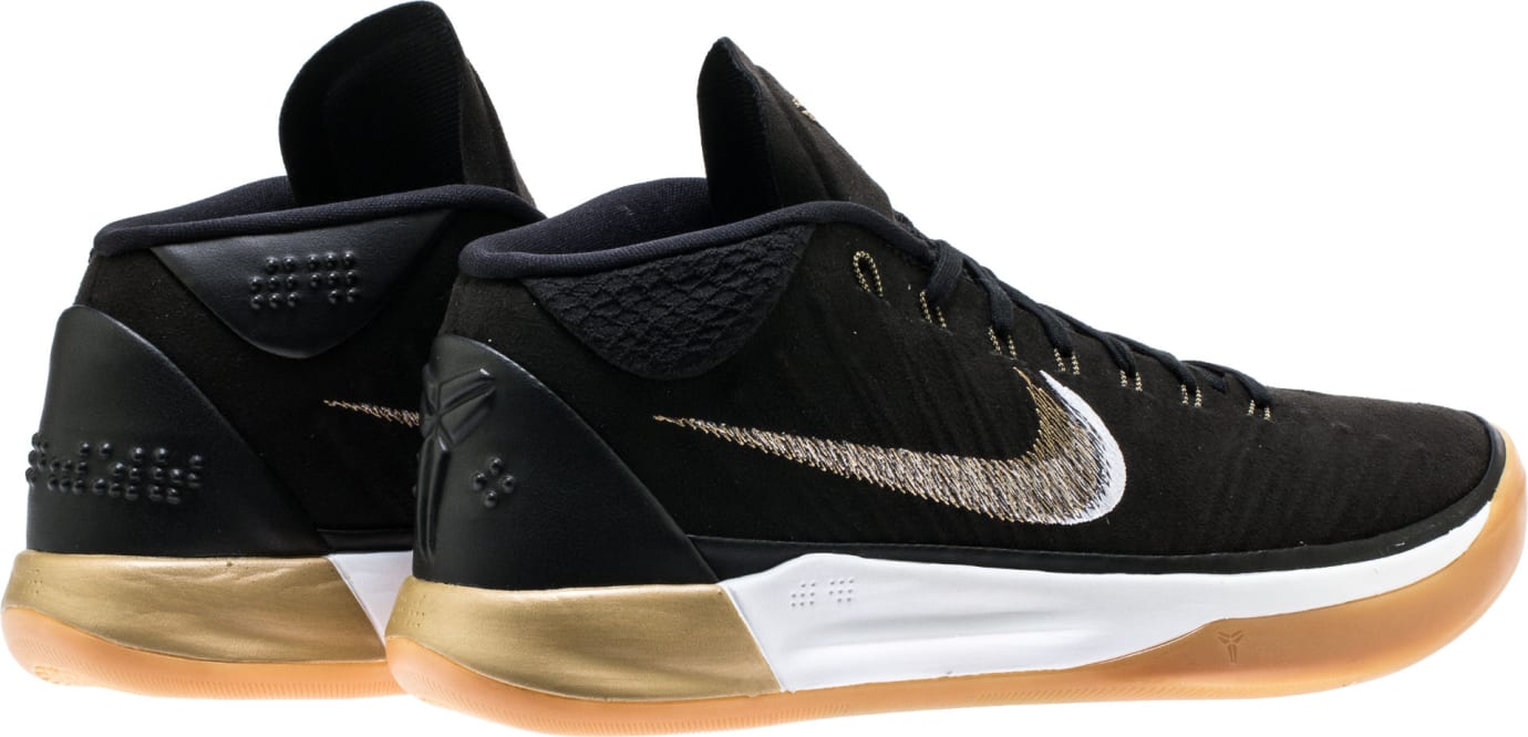 kobe ad mid black and gold