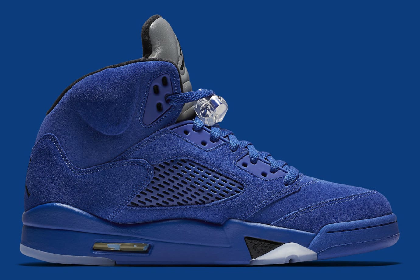 red and blue suede 5s