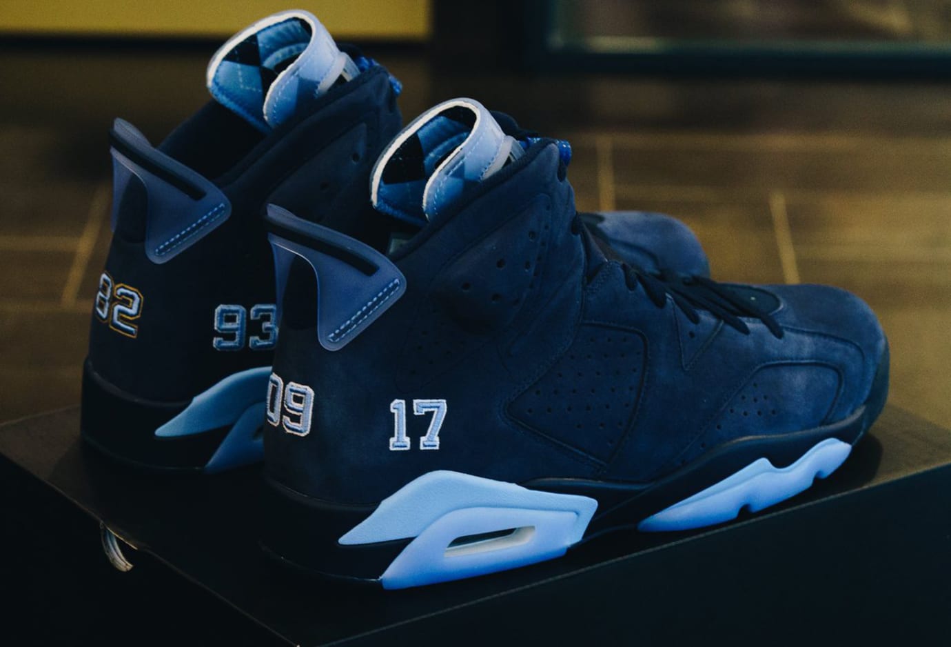 Air Jordan 6 Unc Alternate Player Exclusive Sole Collector