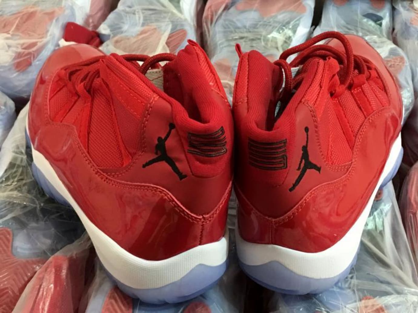 Fake Air Jordan 11 Red