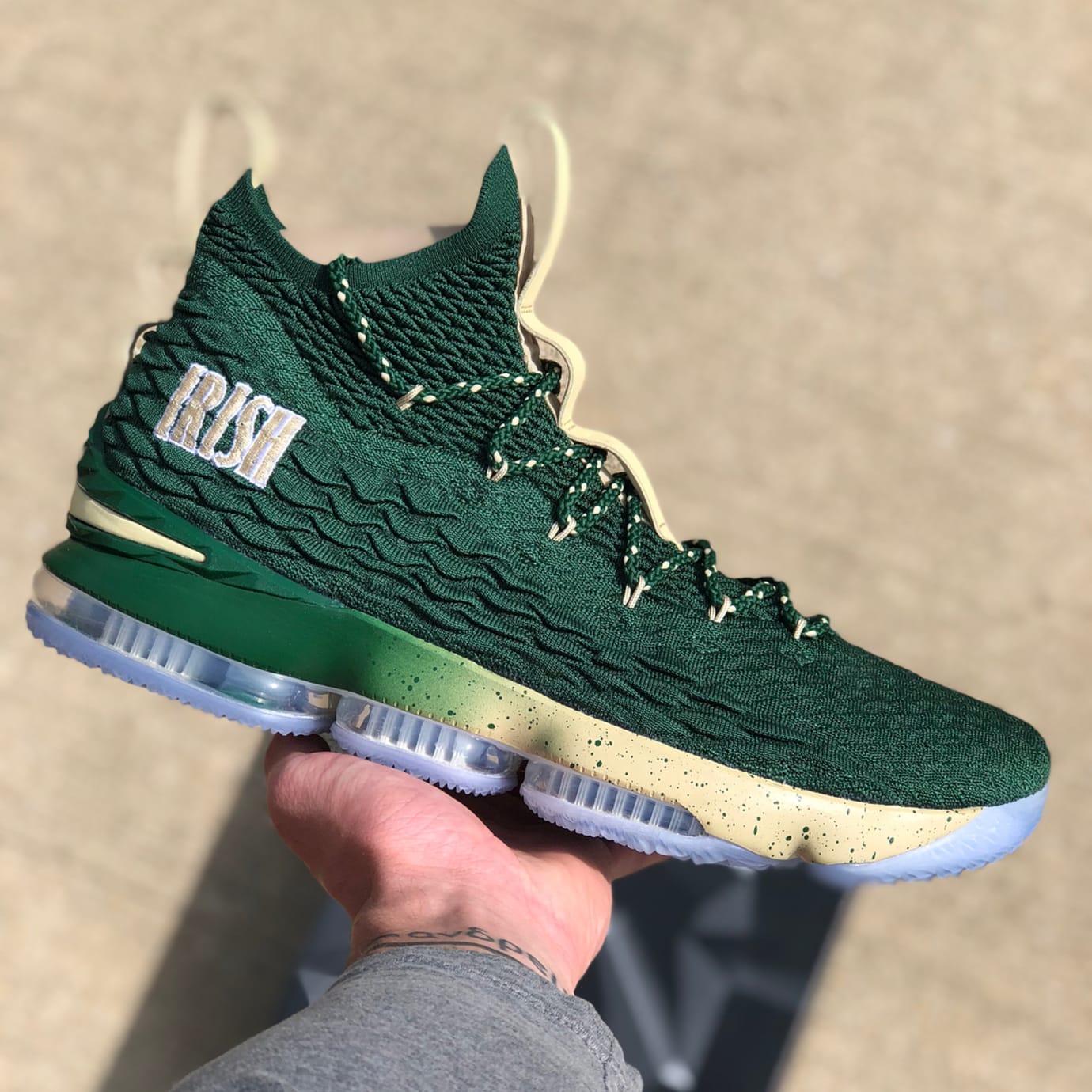 mint green lebron 15