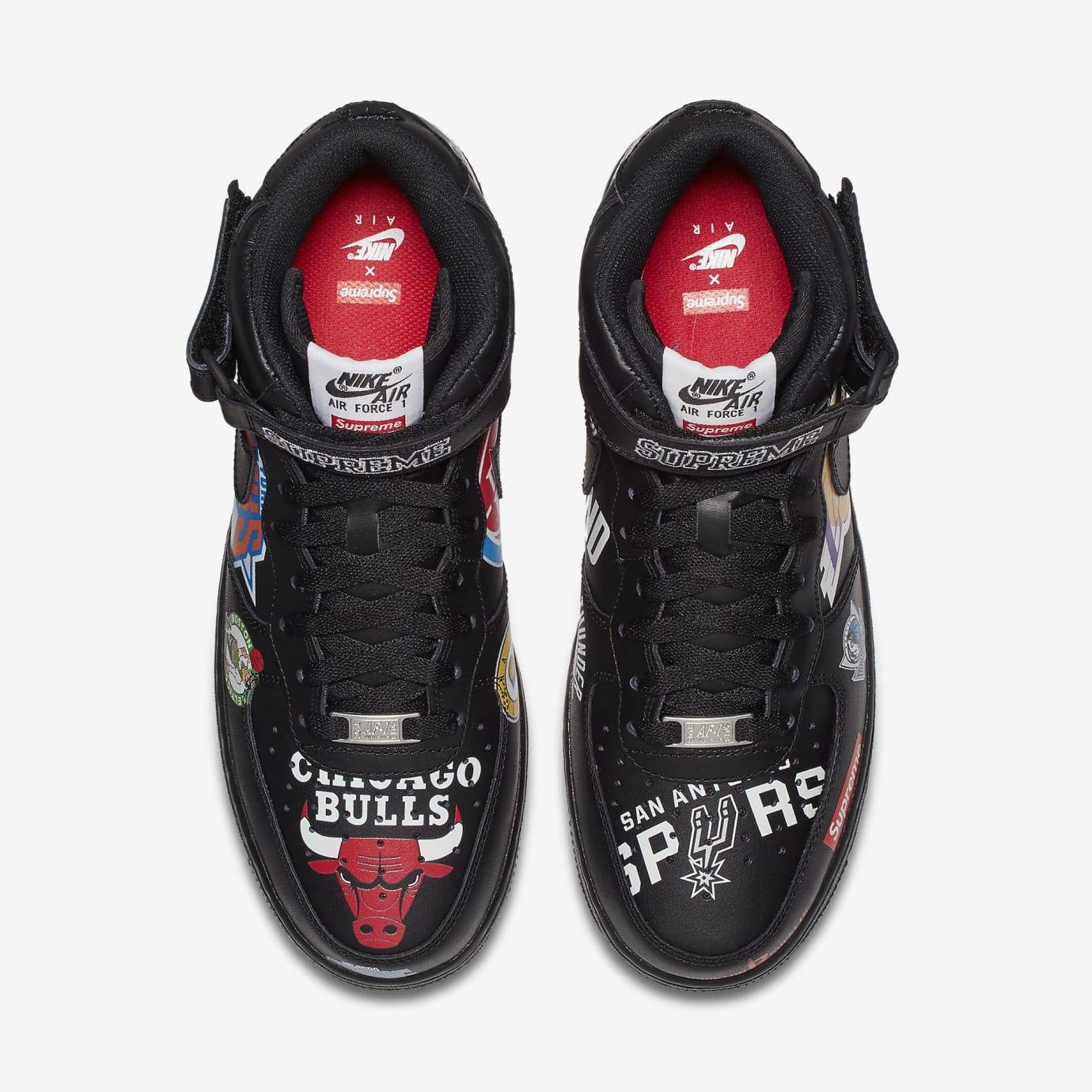 Supreme x Nike Force Mid 'Black' AQ8017-001 Release Date | Sole Collector