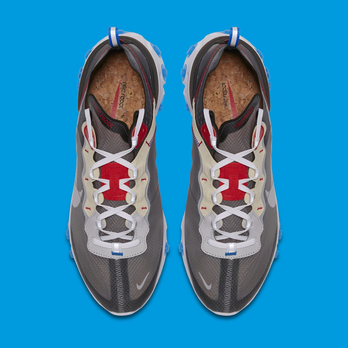 nike react element dark grey