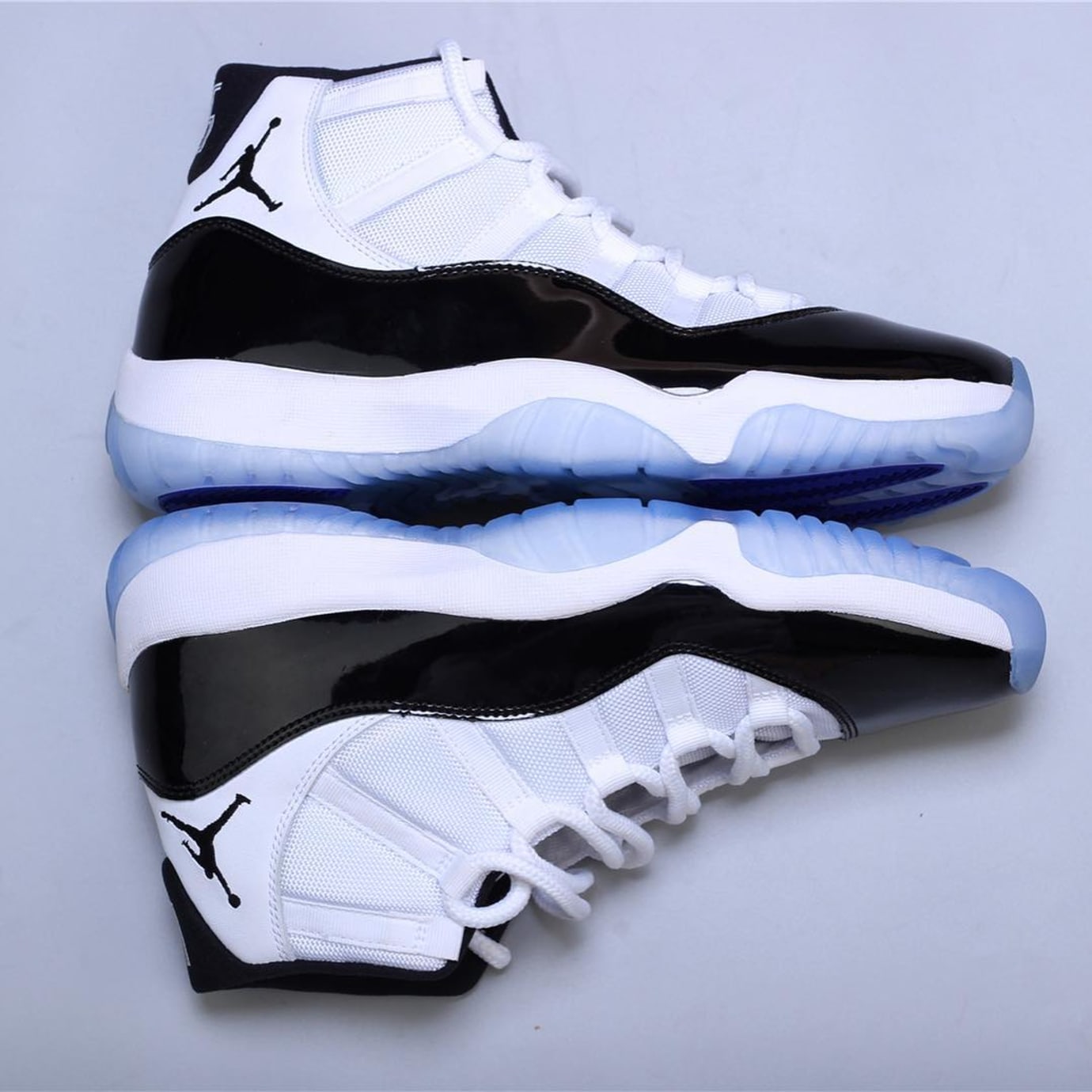 Jordan 11 concord blue bottoms shop