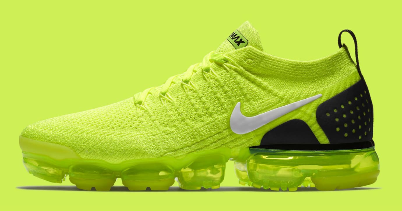 vapormax flyknit 2 lime green