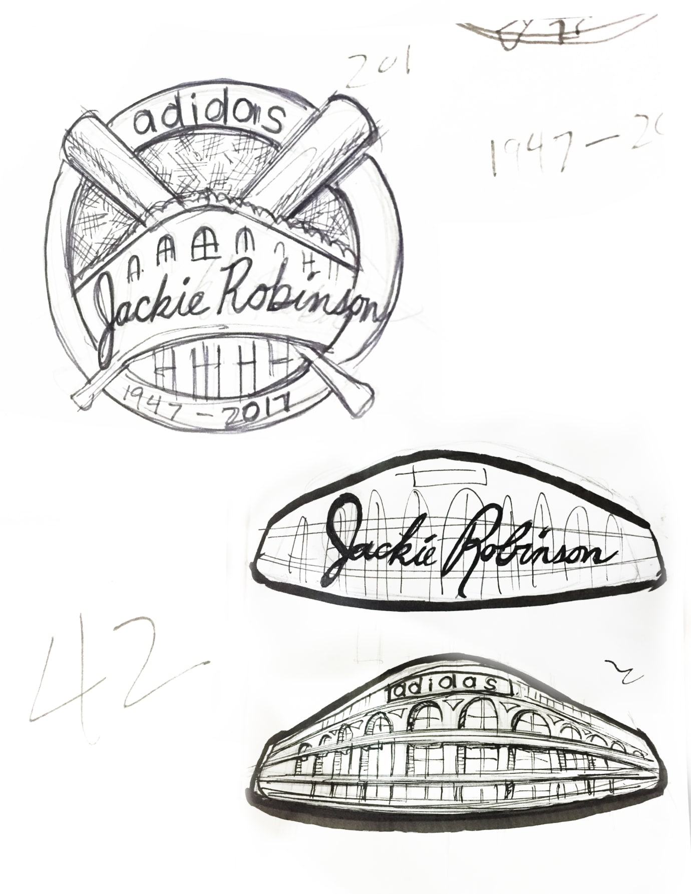 Jackie Robinson Day Sketches