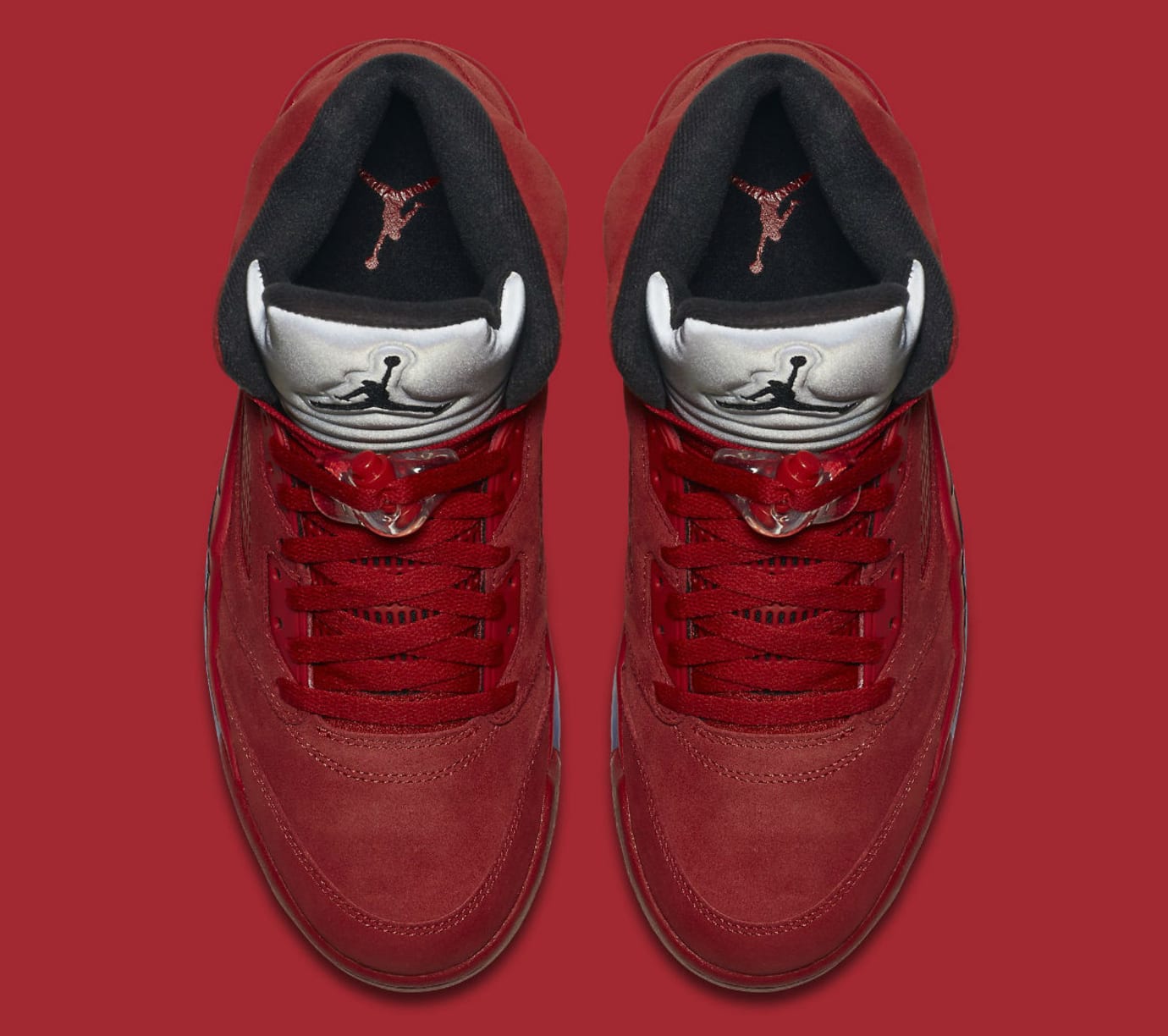 all red suede 5