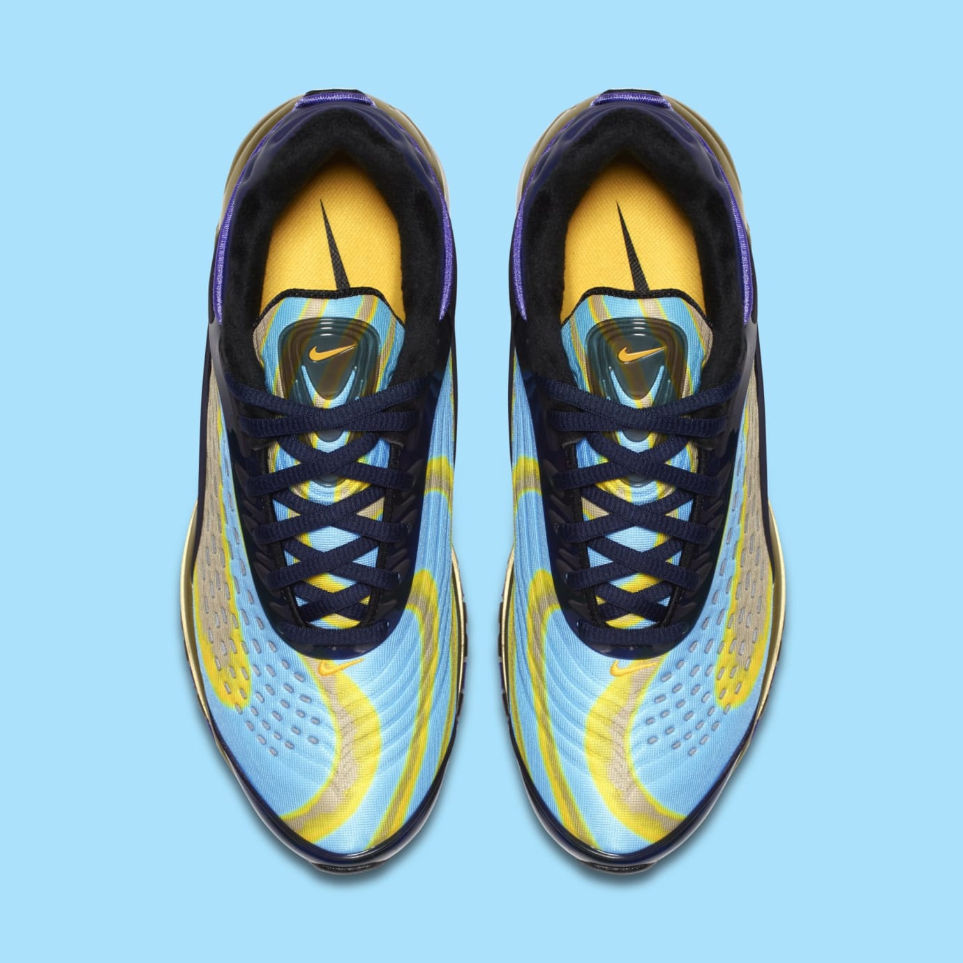 navy orange air max