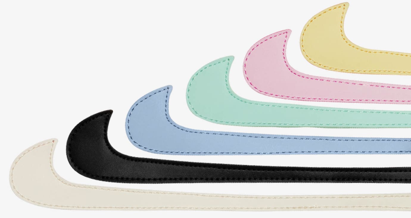 nike air force one swoosh pack sail