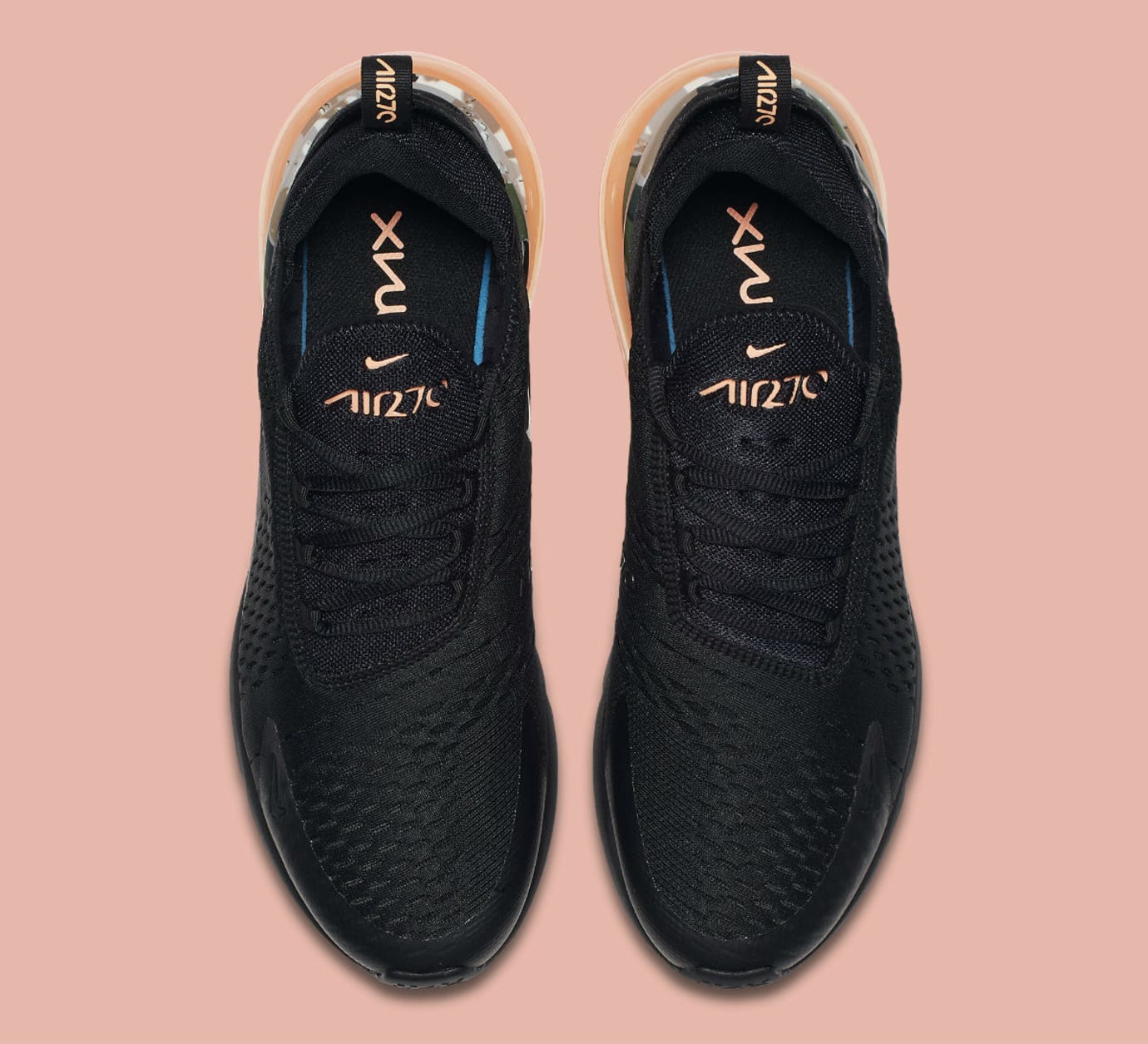 Nike Air Max 270 Sunset Tint Camo Heel Release Date AQ6239-001 Top
