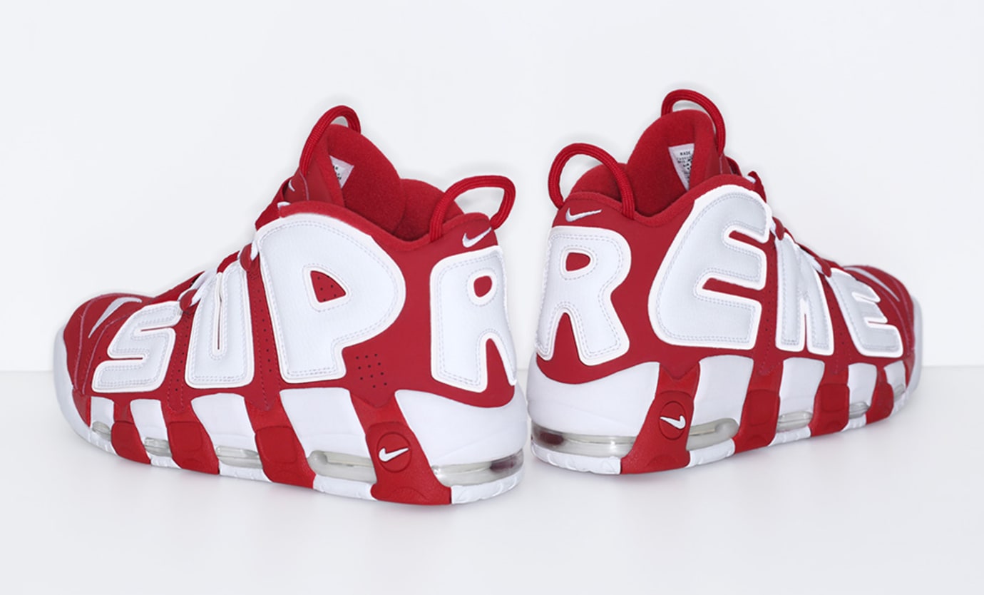 Supreme Nike Air More Uptempo Release Date Online Only | Sole