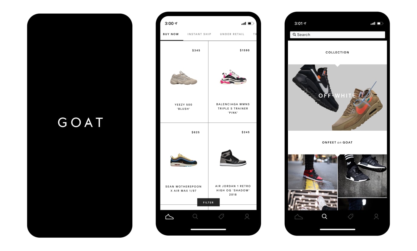 goat app black friday 2018
