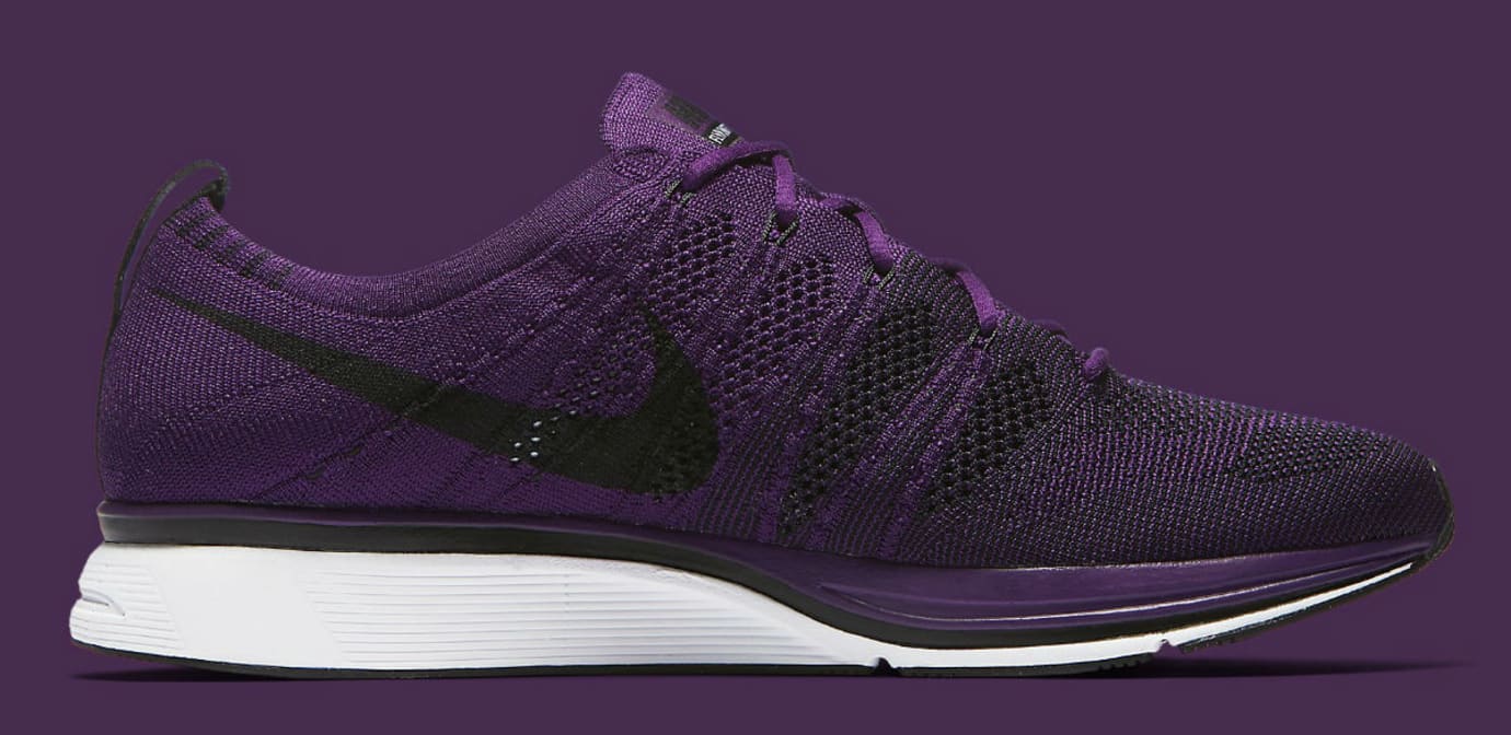 purple flyknit nike