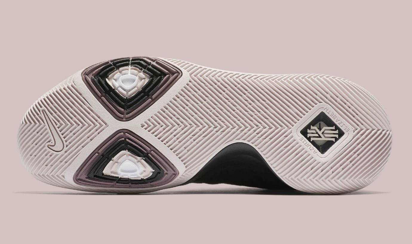 kyrie 3 black white silt red