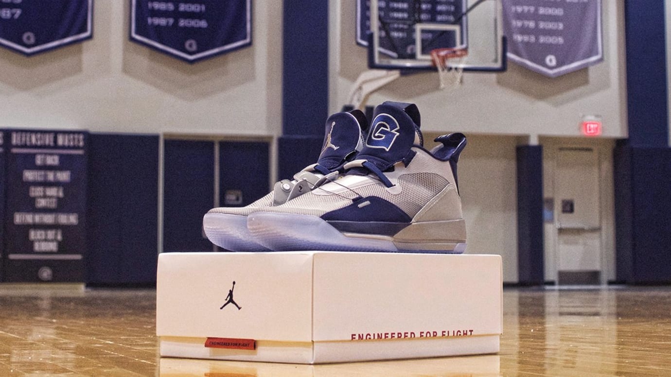 Air Jordan 33 'Georgetown' PE Images 