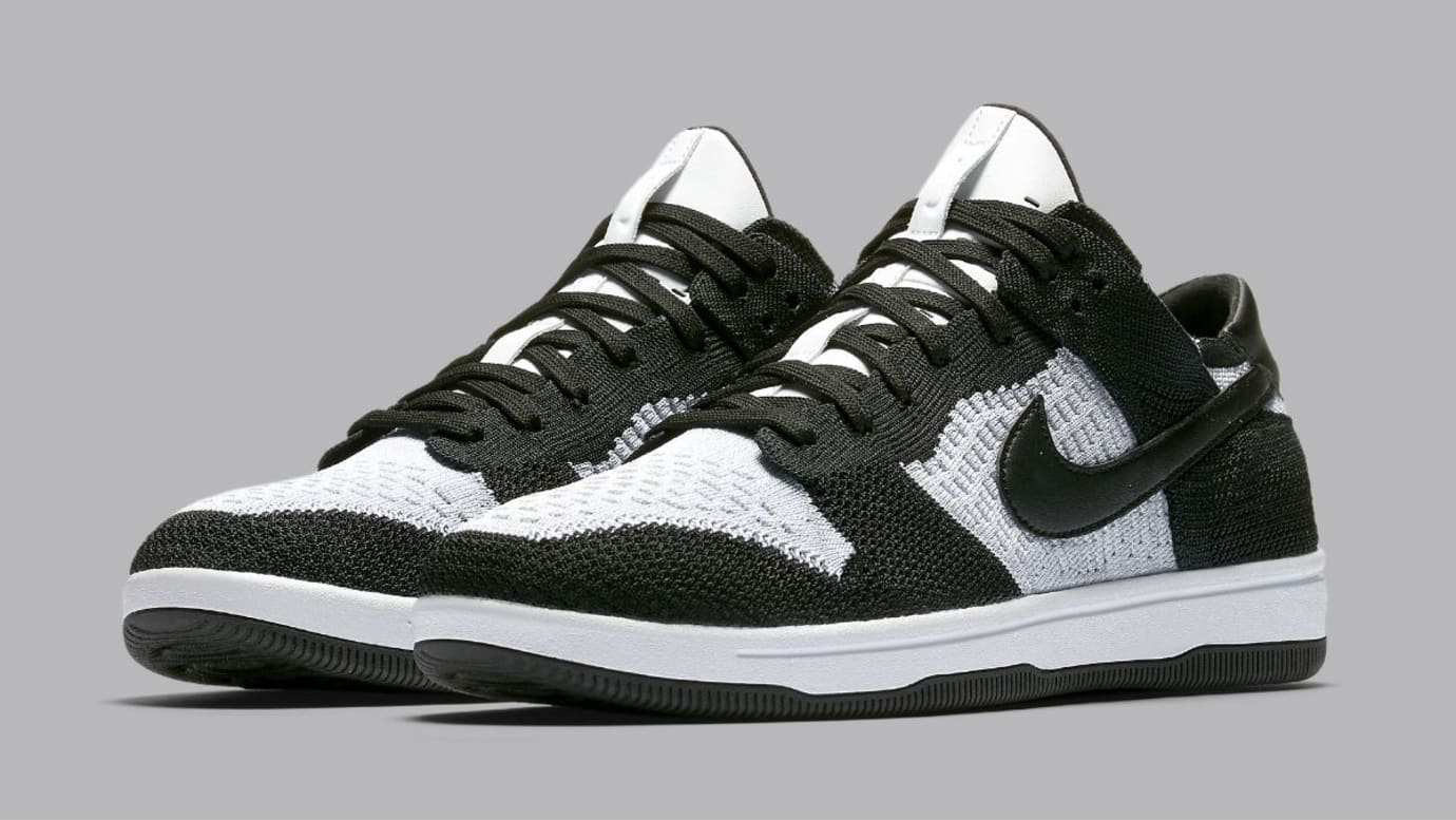 nike dunk low flyknit oreo