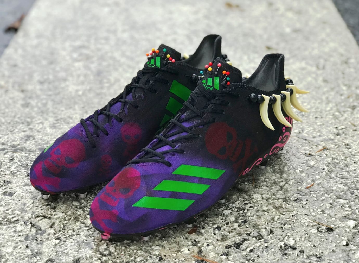 Custom adizero cleats hot sale