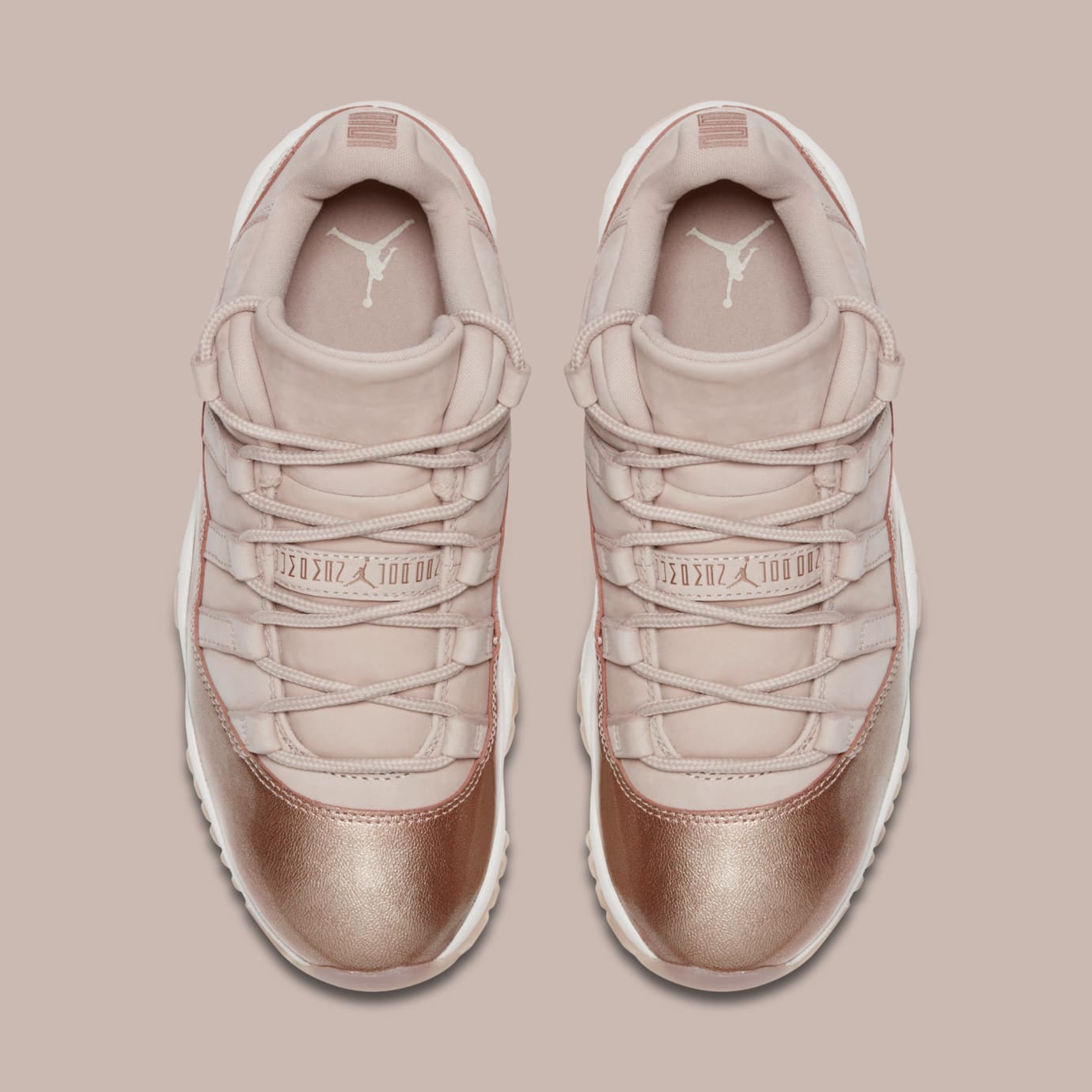 womens air jordan 11 rose gold