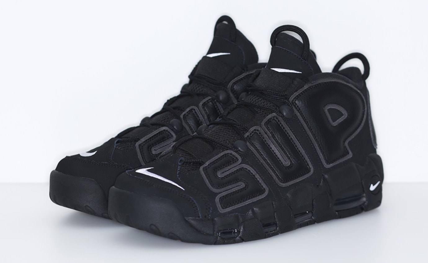 Supreme Nike Air More Uptempo Release Date Online Only | Sole