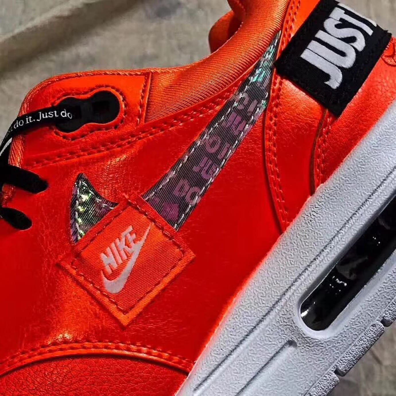 nike air max plus orange just do it