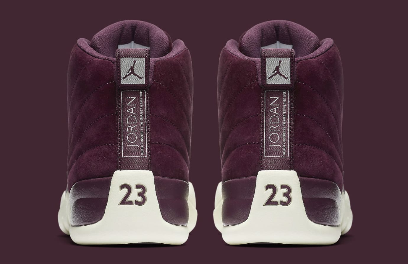 burgundy suede 12s