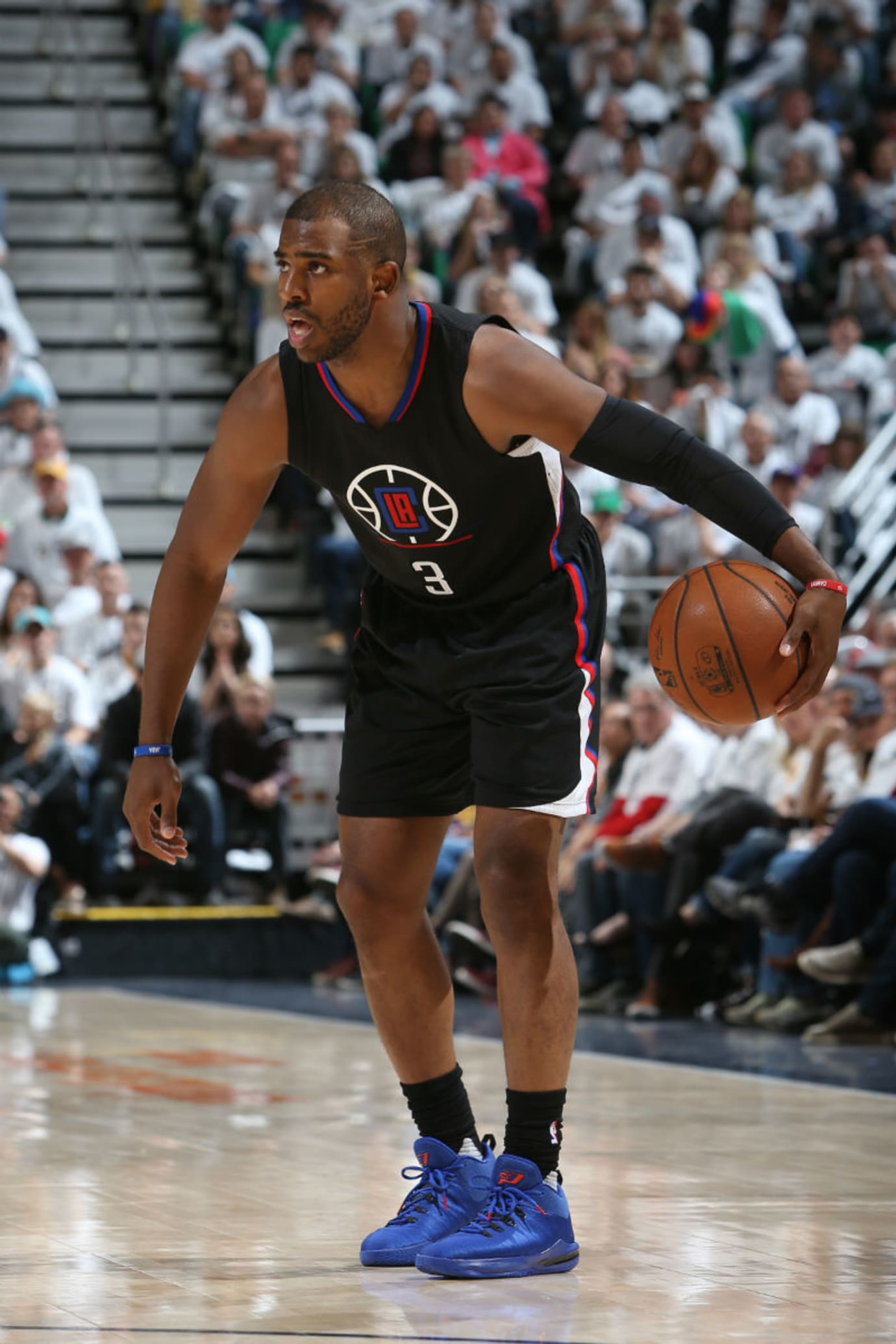 Chris Paul Gives Game Worn Jordans To Kid After Game 6 Victory