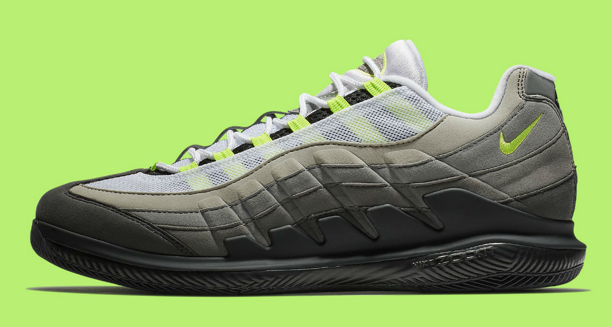 NikeCourt Vapor RF Air Max 95 Neon Release Date AO8759-078 | Sole ... NikeCourt Vapor RF Air Max 95 Neon Release Date AO8759-078 Profile
