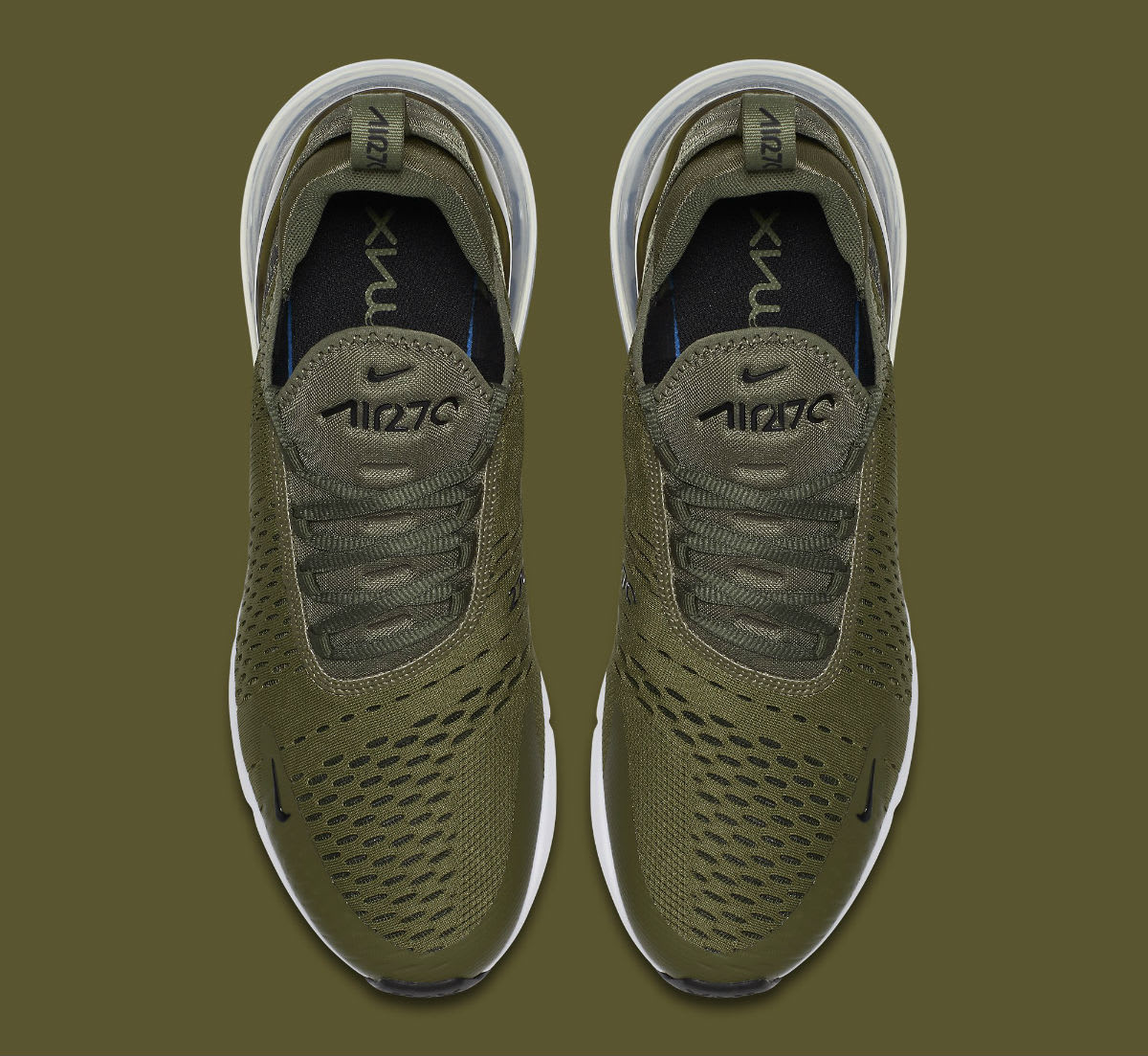 air max 270 olive green orange