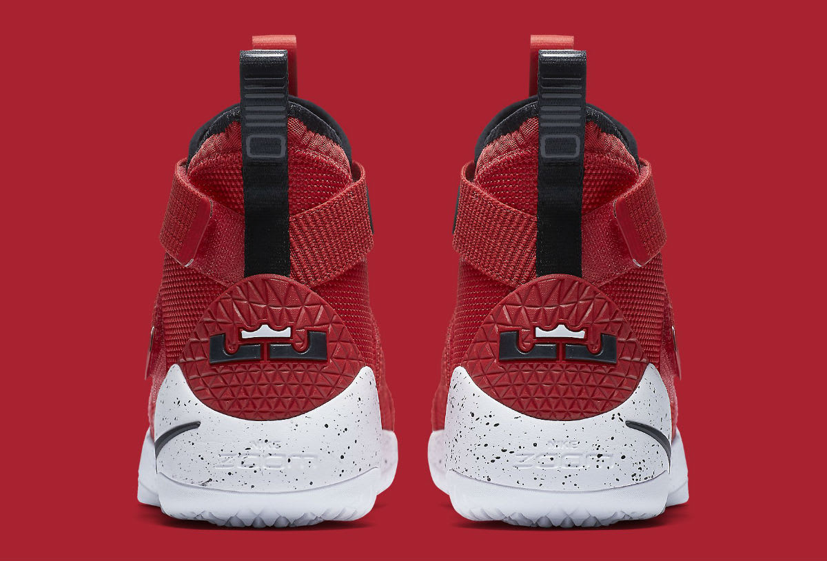 lebron soldier 11 red and white