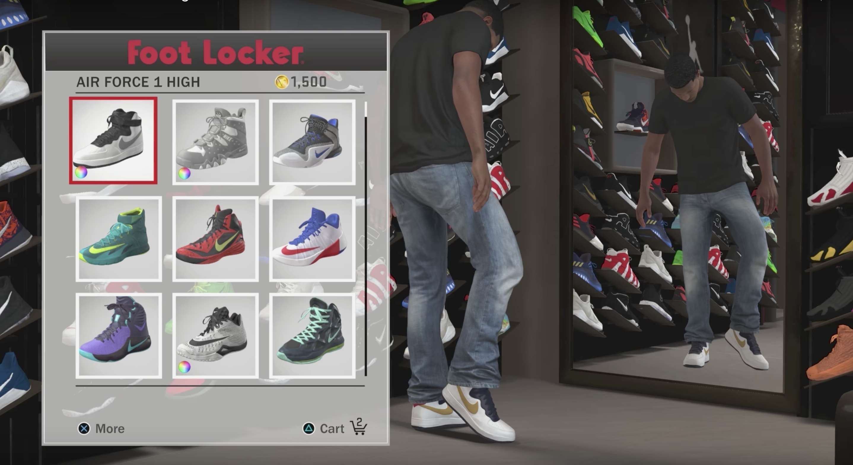 career shoes 2k18 my custom NBA  2K18 Sole Collector  Sneakers