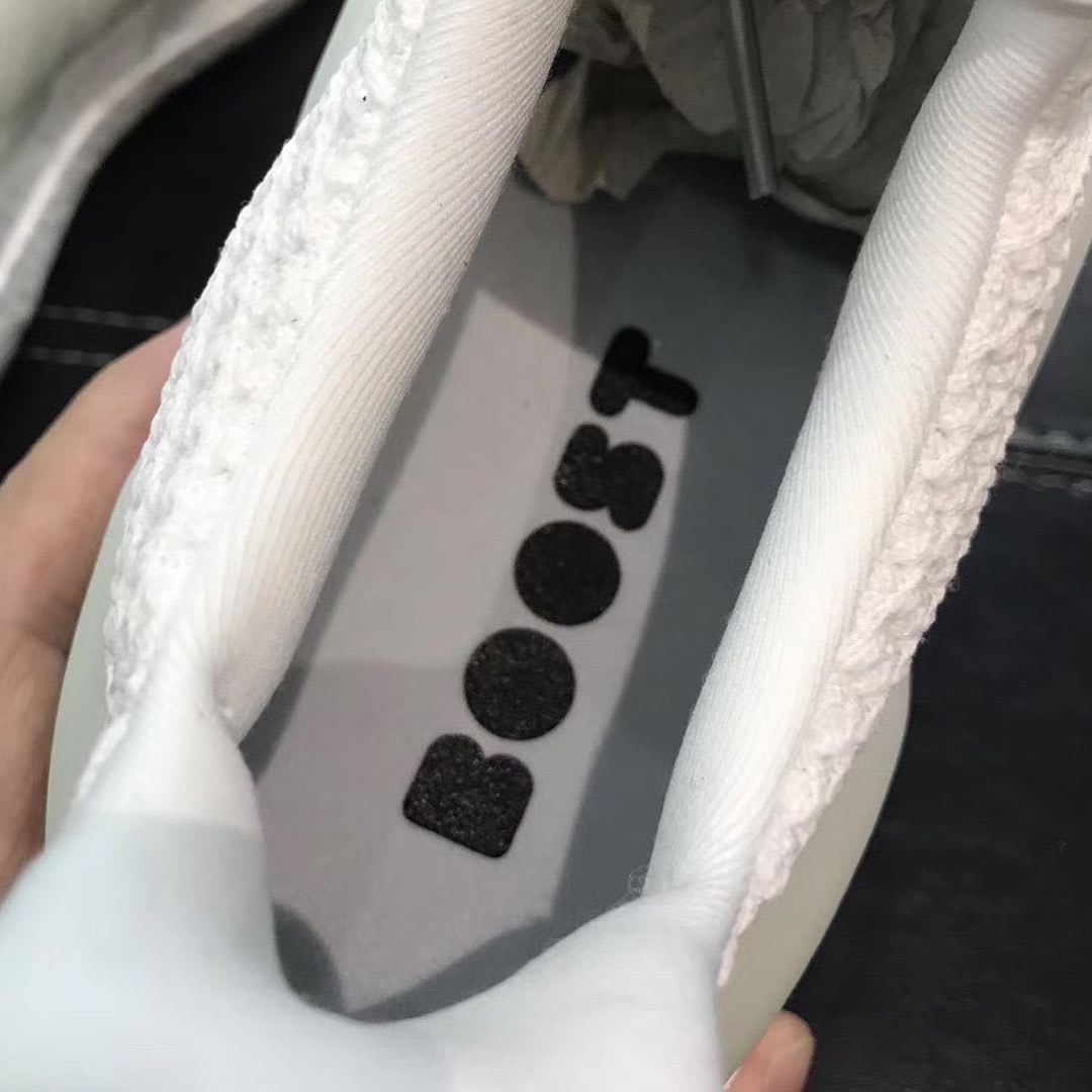 Adidas Ultra Boost 4.0 White Glow in the Dark Release Date Insoles