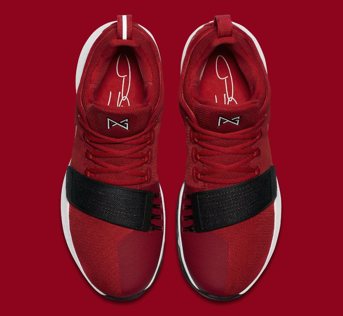 pg shoes red