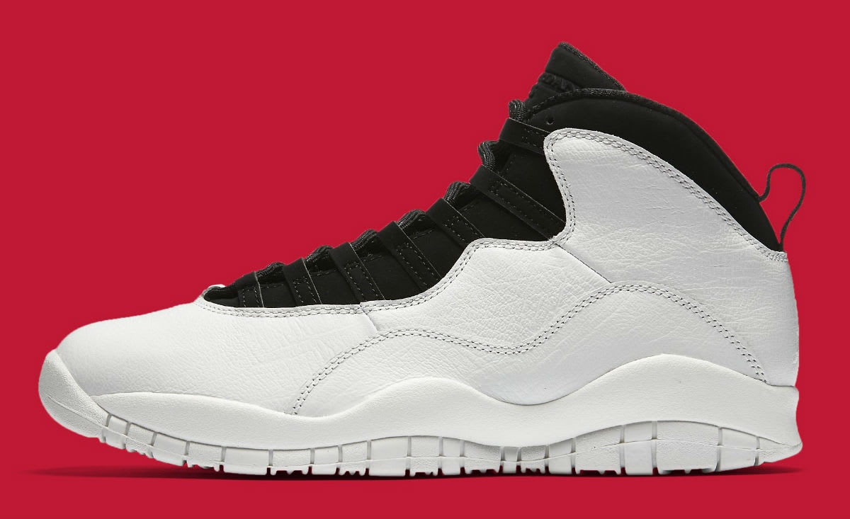 Air Jordan 10 X I'm Back White Black Release date 310805-104 Profile