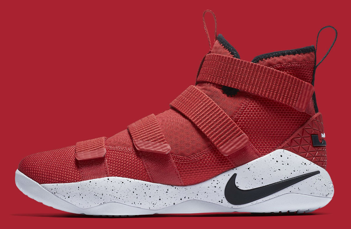 Nike LeBron Soldier 11 University Red Release Date 897644-601 | Sole ...