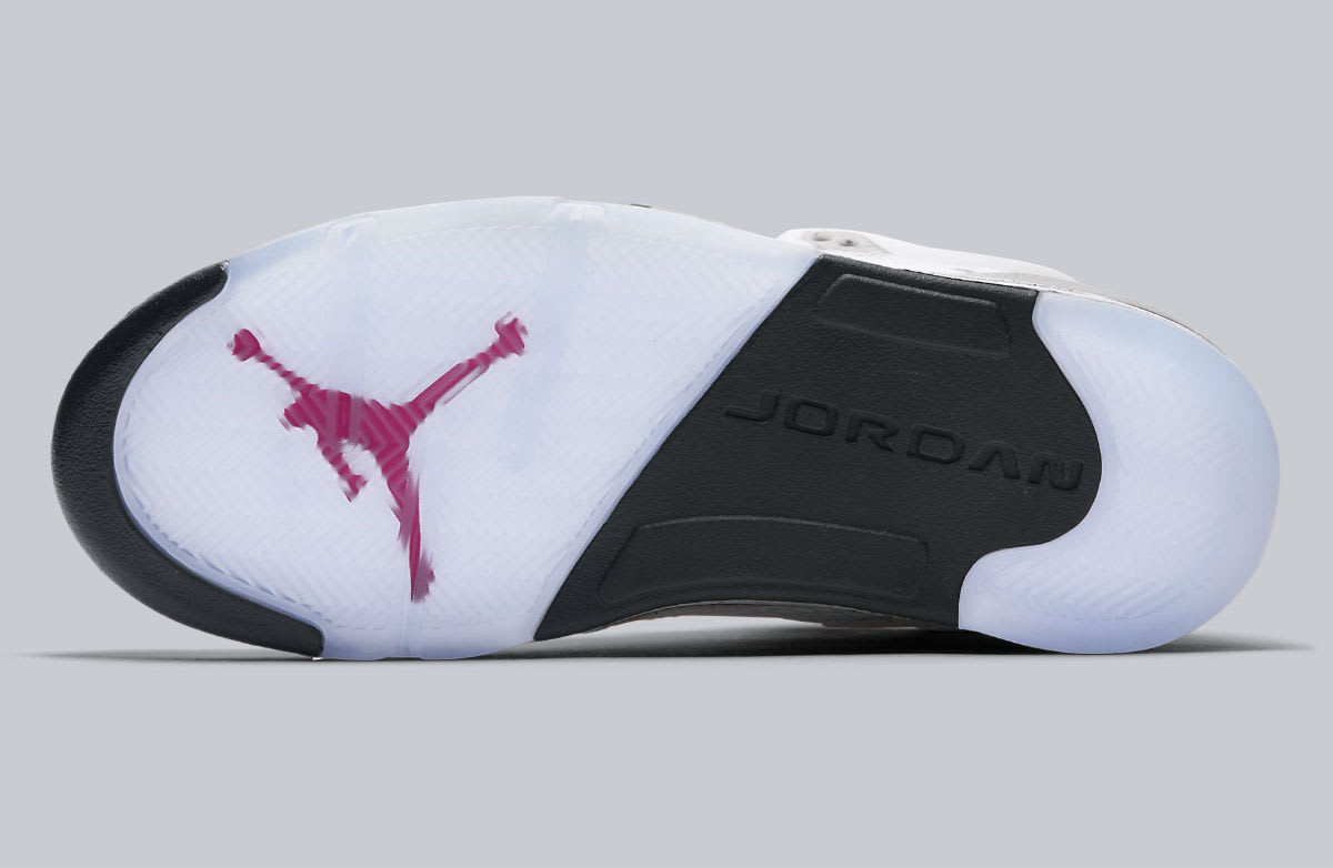Air Jordan 5 White Cement Release Date Sole 136027-104