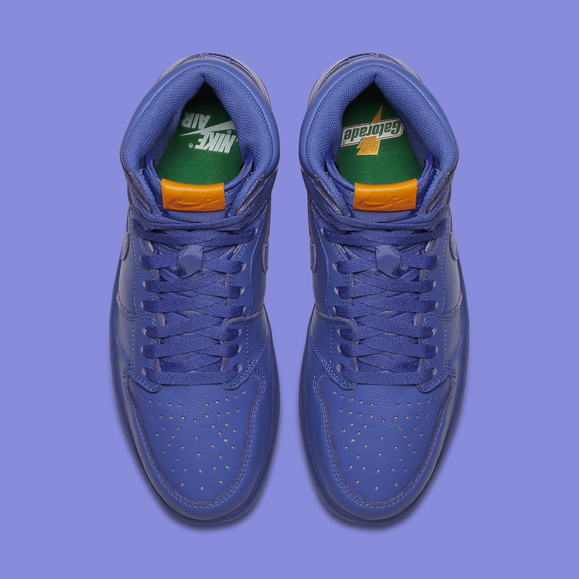 Air Jordan 1 I Gatorade Grape Purple Release Date AJ5997555 Sole Collector