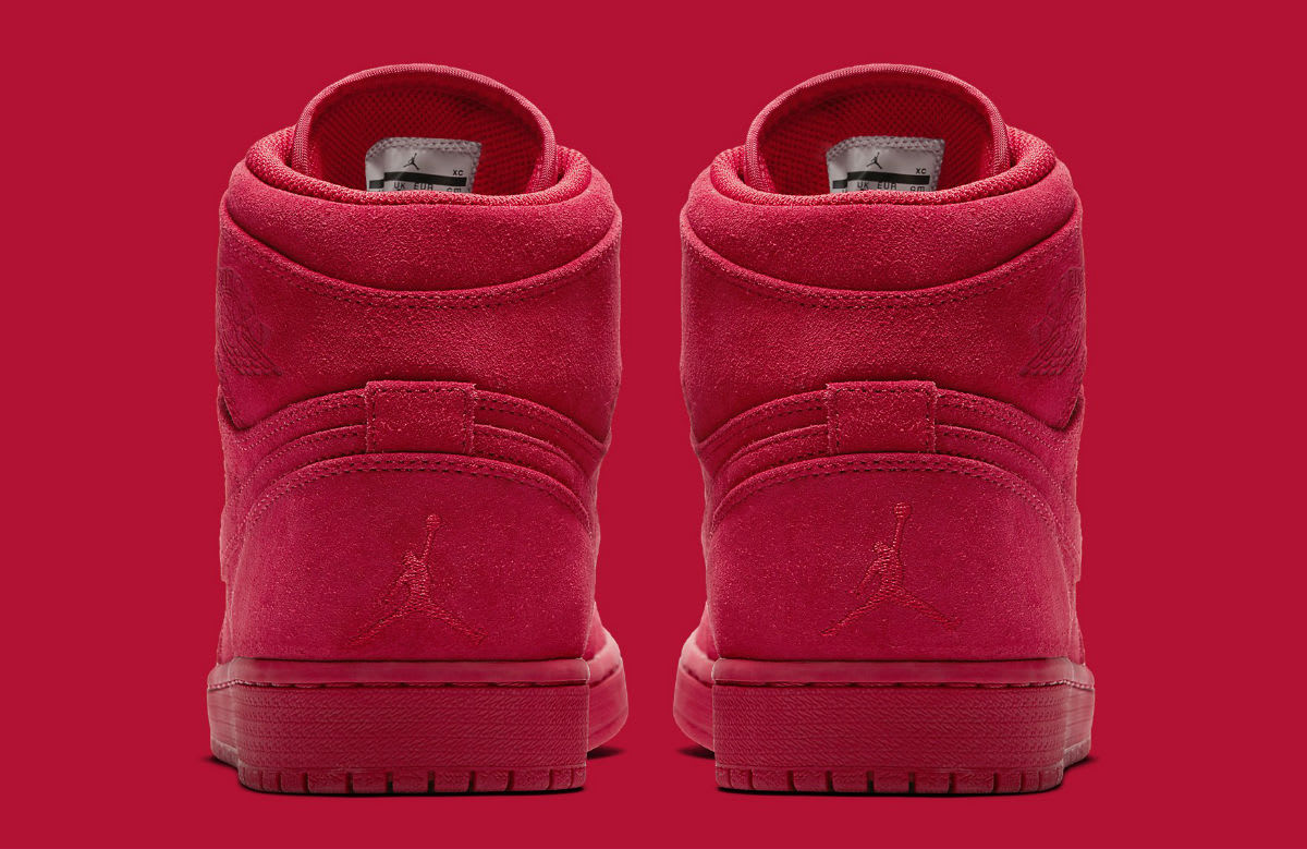 Air Jordan 1 Red Suede On-Foot 332550-603 | Sole Collector