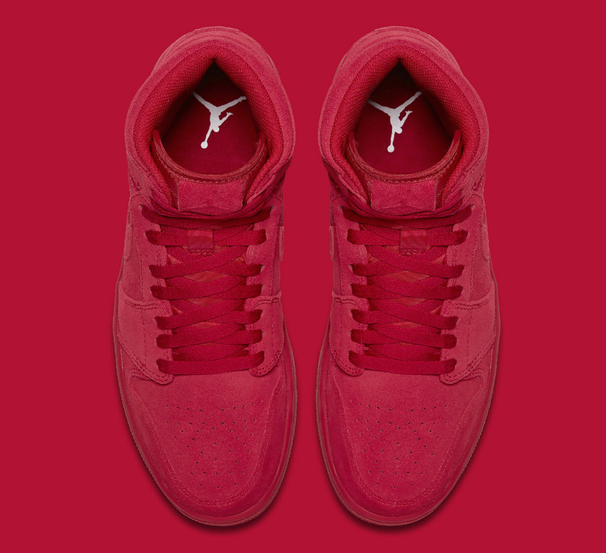 Air Jordan 1 High Red Suede Release Date Top 332550-603