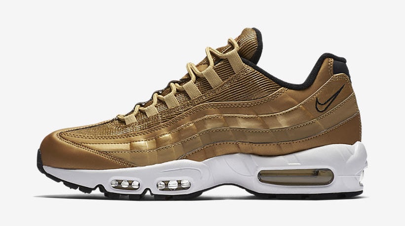 nike 95 gold