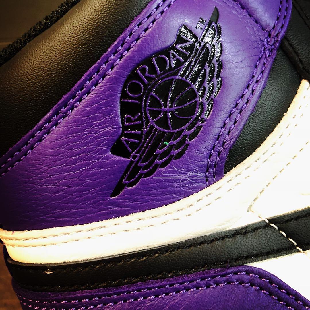 air jordan 1 high purple and black