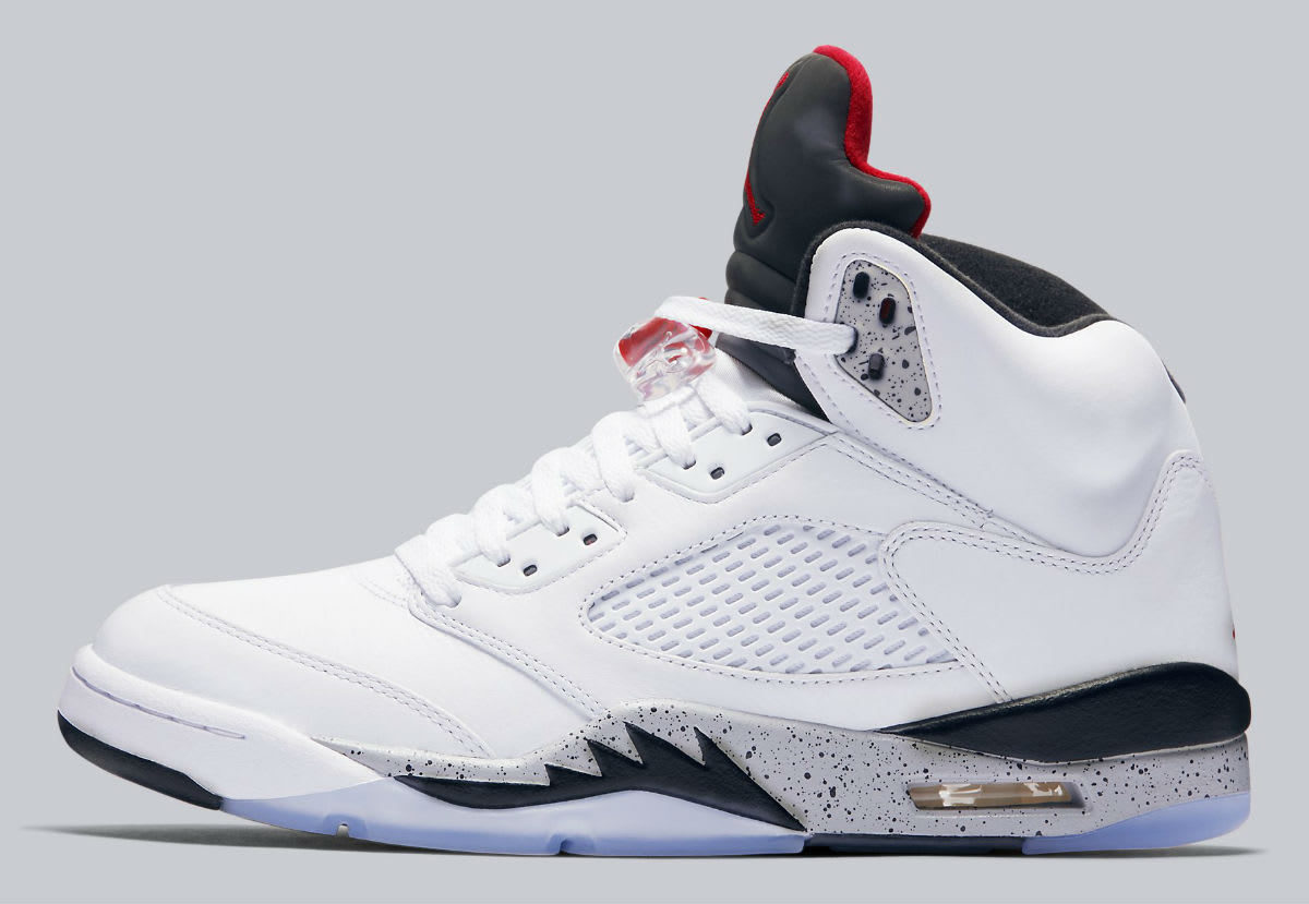 Air Jordan 5 White Cement Release Date Profile 136027-104