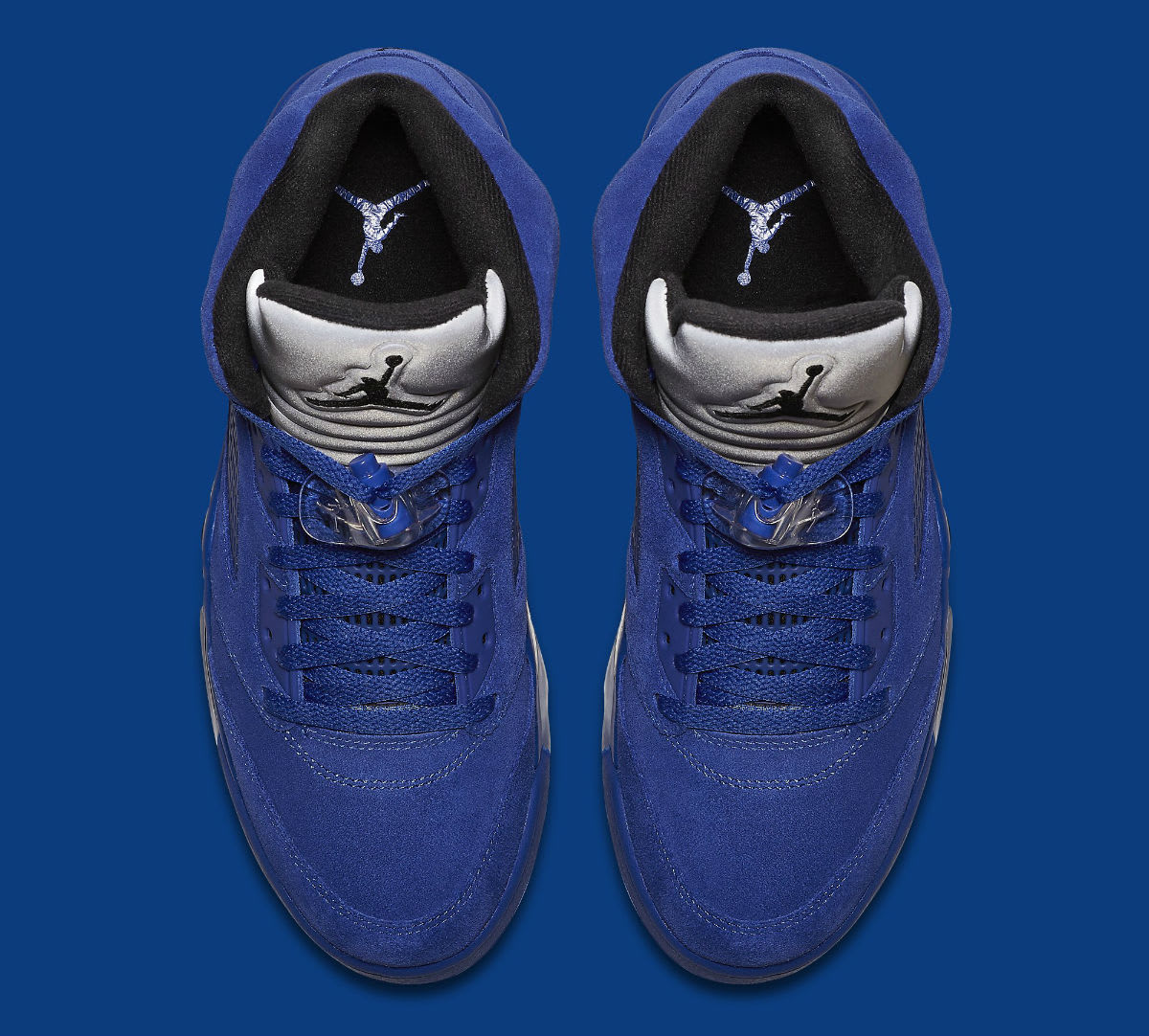 Air Jordan 5 Royal Blue Suede Flight Suit Release Date Top 136027-401