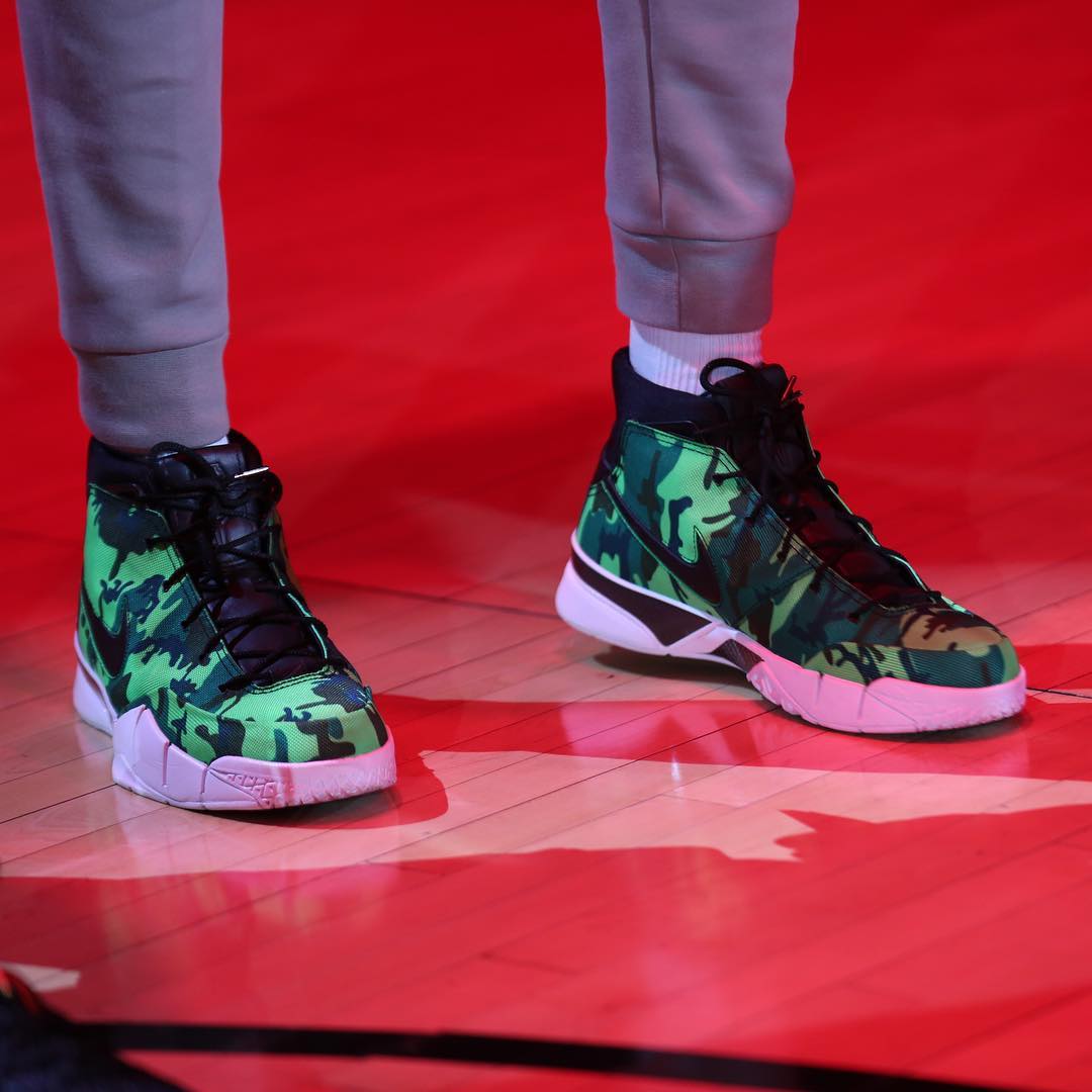 Giannis Antetokounmpo Undefeated x Nike Zoom Kobe 1 Protro Green | Sole ...