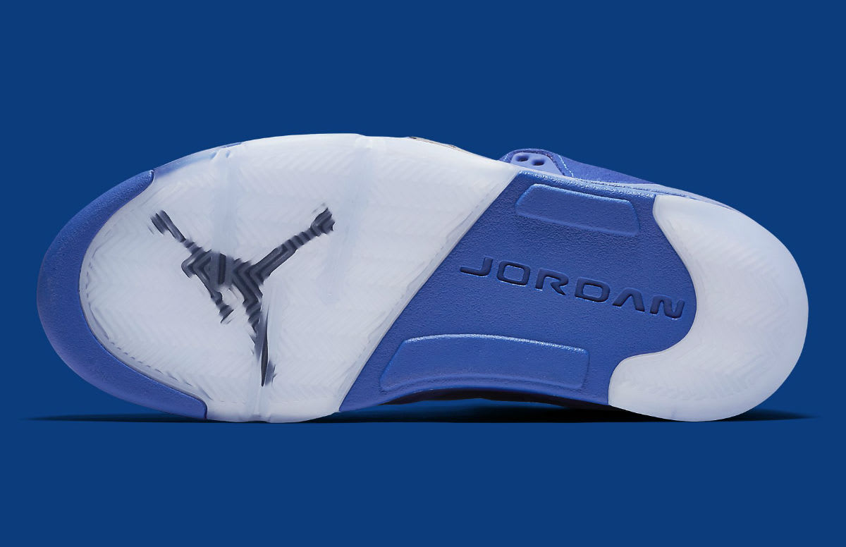 Air Jordan 5 Royal Blue Suede Flight Suit Release Date 136027-401 ...